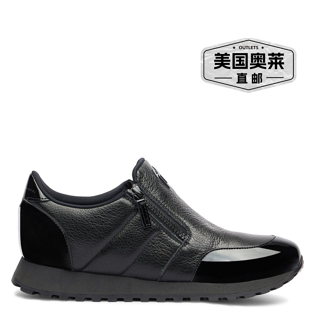 Giuseppe Zanotti Ilde Run-黑色【美国奥莱】直发-图0