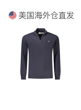 自营Timberland Wool Men Men's Sweater - blue 美国奥莱直发