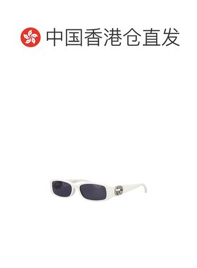 香港直邮GUCCI 女士太阳镜 797277J16919012 AW2024 白色 GG1661S