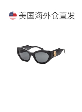 自营Versace Women's VE4376B 54mm Sunglasses - black 美国奥莱