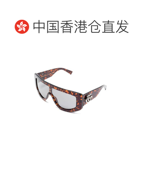 1h可退 香港直邮Gucci 古驰 女士 长方形镜框太阳眼镜 839997J074