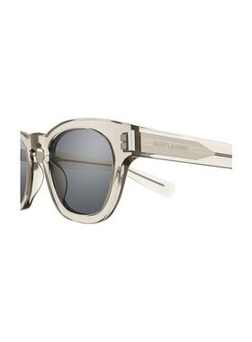 SAINT LAURENT 男士眼镜 SL746004 CO 灰色 徽标太阳眼镜
