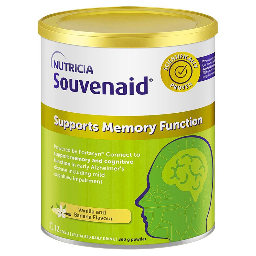 澳大利亚直邮Nutricia Souvenaid中老年人初期阿兹海默脑部营养奶 - 图2
