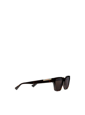 GUCCI 男士眼镜 819701J07402323 SS2026 深棕色 方形太阳眼镜
