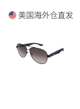 自营salvatore ferragamoFerragamo男士62mm太阳镜-黑色 美国奥莱