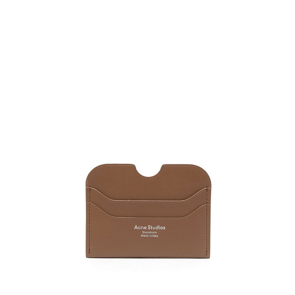 香港直邮潮奢 Acne Studios 男士Acne Studios Wallets Camel 钱 - 图2