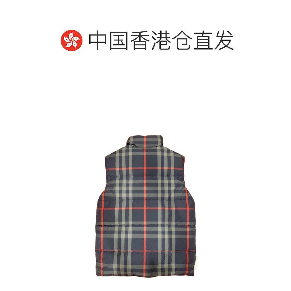 香港直邮BURBERRY 男士马甲 80910971 AW2024 花色 格纹羽绒马甲,淘宝优惠券,粉丝福利购,淘宝优惠卷
