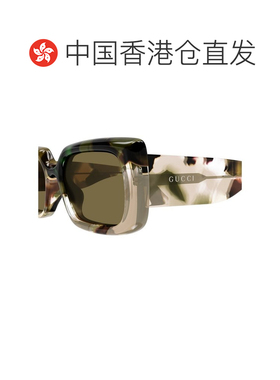 1h可退 香港直邮GUCCI 女士眼镜 GG1906S002 SS2026 棕色 长方形