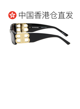 香港直邮Balenciaga 巴黎世家 男士 黑色 Dynasty Rectangle 太阳