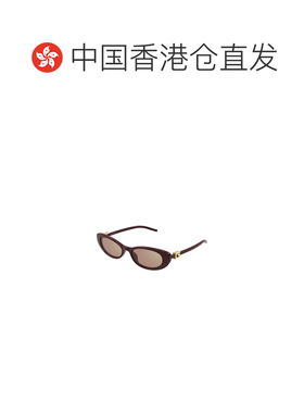 香港直邮GUCCI 女士眼镜 GG1680S009 AW2026 花色 猫眼太阳镜