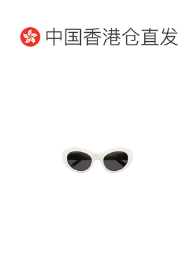 香港直邮BALENCIAGA 女士眼镜 BB0294SK003 SS2024 白色 几何框太
