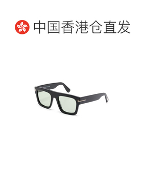 香港直邮TOM FORD 男士太阳镜 FT071101N SS2026 黑色 徽标太阳镜