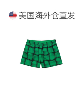 自营Bottega Veneta Polyamide Swim Men's Shorts - green 美国