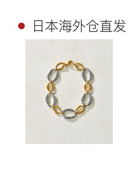 日本直邮ear PAPILLONNER 女士 双色链条手链 EAZ1061711A0011