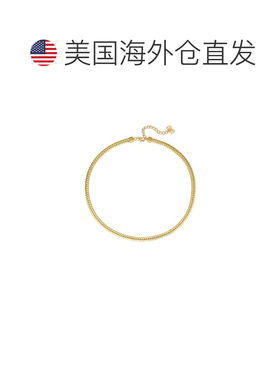 自营classicharms金色经典人字形项链 - 金色 美国奥莱直发