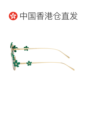 香港直邮LOEWE 罗意威 男士 金色 Daisy Field 太阳镜 LW40173U51
