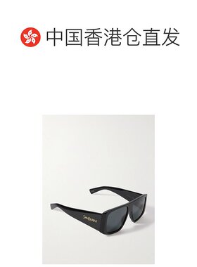 1h可退 香港直邮潮奢 Saint Laurent 圣罗兰 女士 D形框醋纤太阳