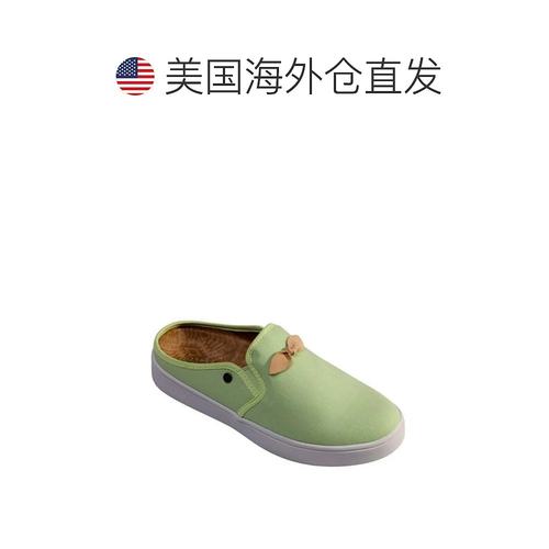 自营Spenco Spenco Andrey Sneakers Womens Green Slip-On Casua - 图1