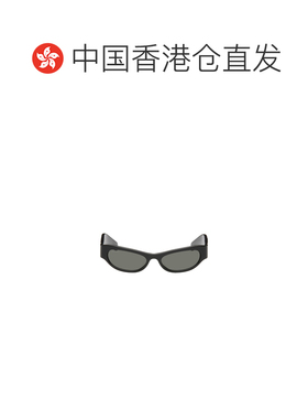 1h可退 香港直邮GUCCI 女士眼镜 GG1635S003 SS2025 黑色 几何框