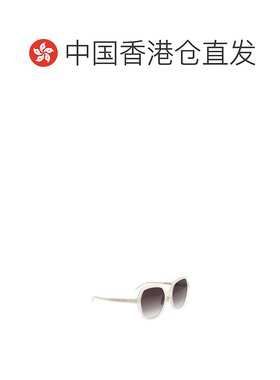 香港直邮CELINE 女士眼镜 CL40230F25K SS2024 白色 徽标太阳镜