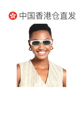 1h可退 香港直邮Gucci 古驰 女士 太阳眼镜 white白色 舒适时尚