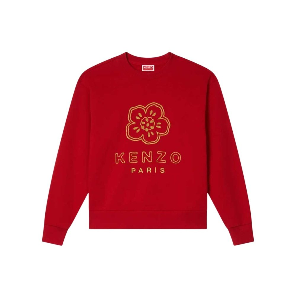 香港直邮KENZO 男士针织衫 FG55SW2104MF22 SS2026 红色 长袖卫衣,淘宝优惠券,粉丝福利购,淘宝优惠卷