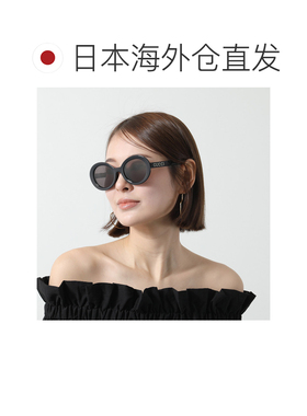 日本直邮GUCCI 古驰 太阳镜 GG1722SA 女士椭圆形全框徽标眼镜 00