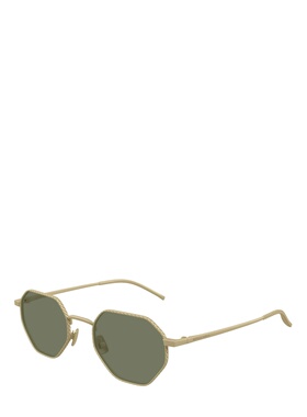 BOTTEGA VENETA 男士眼镜 BV1471S003 SS2026绿色太阳镜