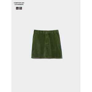 日本直邮UNIQLO女款半身裙时尚裙子480128-54优衣库短裙包臀裙