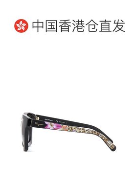 香港直邮SALVATORE FERRAGAMO 女士眼镜 SF858S1 AW2021 黑色
