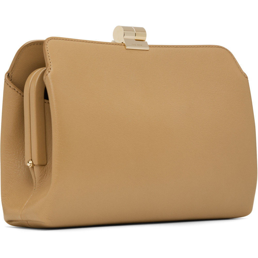 香港直邮The Row 女士 驼色 Amazon 手拿包 W1675L39,淘宝优惠券,粉丝福利购,淘宝优惠卷