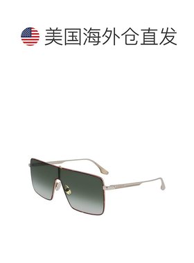 自营Victoria Beckham Metal Women's Sunglasses - gold 美国奥