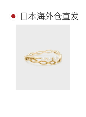 日本直邮NOJESS Trick Ring 女士K5珍珠戒指 30241111008