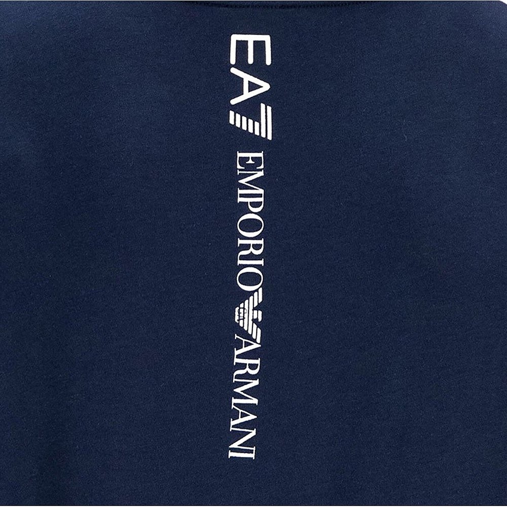 香港直邮EMPORIO ARMANI 女士海军蓝色棉质T恤 3GTT17-TJ12Z-1554 - 图2