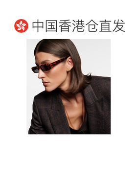 香港直邮Celine 思琳 女士 3 圆点矩形太阳眼镜 brown棕色 舒适时