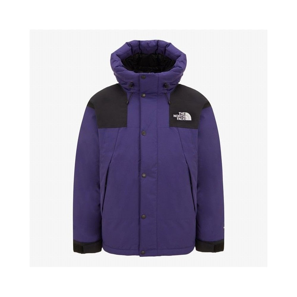 韩国直邮北面THE NORTH FACE 拼色Logo拉链连帽长袖夹克含羽绒外 - 图0