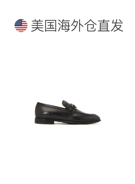 自营Salvatore Ferragamo Calfskin Slip-On Men's Loafers - bla