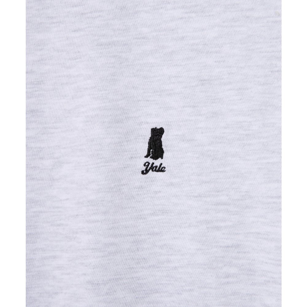 韩国直邮YALE HERITAGE DAN SHOULDER LINE TEE LIGHT GRAYT恤YD0 - 图2