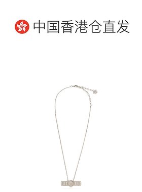 香港直邮VERSACE 女士项链 10189661A006214JEE0 AW2025灰色 吊坠