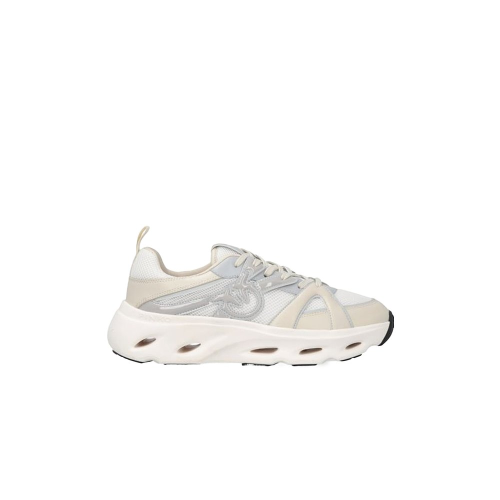 1h可退 香港直邮PINKO 女士运动鞋 SS0127E036DYC AW2025 白色 圆 - 图0