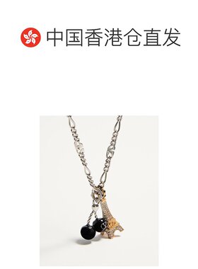 香港直邮VALENTINO 男士项链 YJ0AL2VTIANR SS2025 银色 吊坠项链