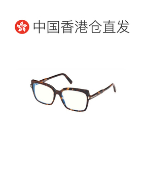 1h可退 香港直邮奢淘 Tom Ford 徽标平光镜 男 FT5947-B_54052