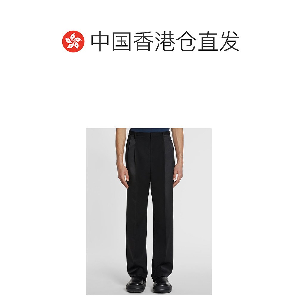 香港直邮LANVIN 男士休闲裤 RMTR01064885H2210 - 图1