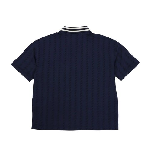 自营 Nike 儿童短袖Polo衫 YTH NSW CLN JERSEY S/S 海军蓝 - 图0