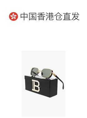 香港直邮BALMAIN 女士太阳镜 BPS117A5200 CO 金色 Embossed sung