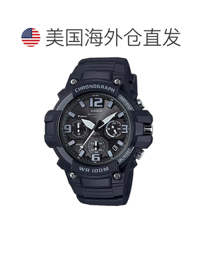 自营Casio Men's Chronograph Sport Watch with Black Dial - MC