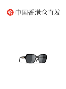 香港直邮CHANEL 女士眼镜 CH5408C622S4 CO 黑色 徽标太阳镜