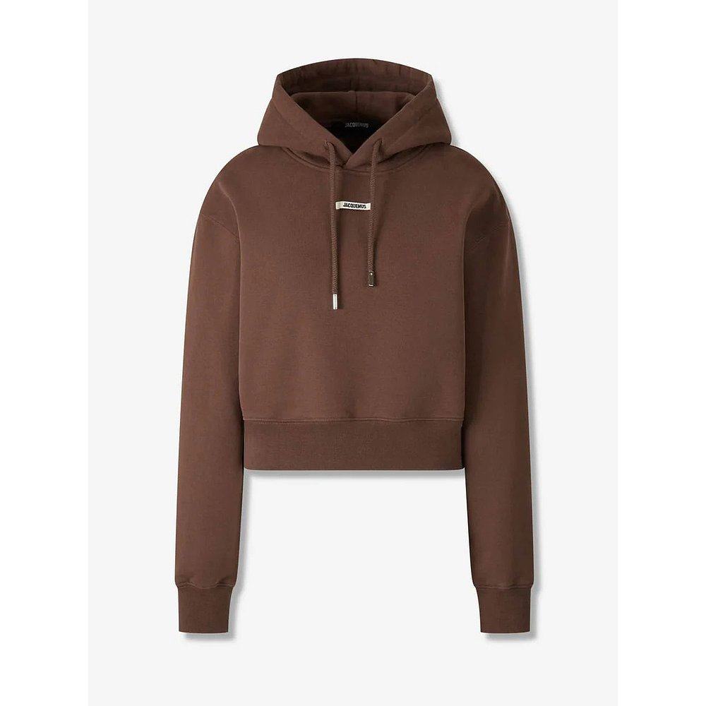 JACQUEMUS 女士针织毛衣 24EHOW00247AJ00109880DARKBROWN - 图2