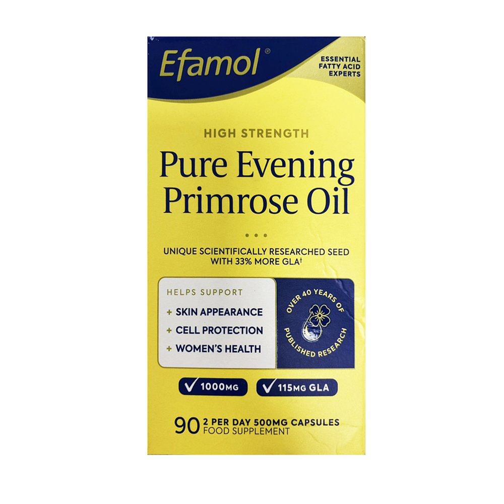 英国药房Efamol高强度500毫克纯月见草油90粒滋养肌肤,淘宝优惠券,粉丝福利购,淘宝优惠卷
