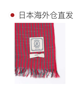 日本直邮SHIPS KHADI 棉质围巾 浅蓝色